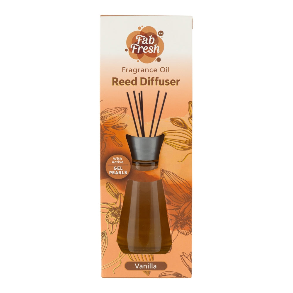 Fab Fresh Reed Diffuser Vanilla 100Ml 330369 - VANILLA