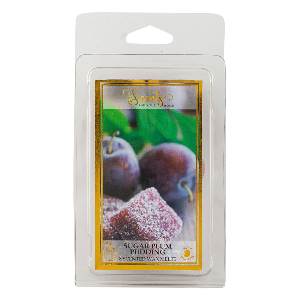 8 Sugar Plum Pudding Wax Melts 331026 - sugar plum pudding