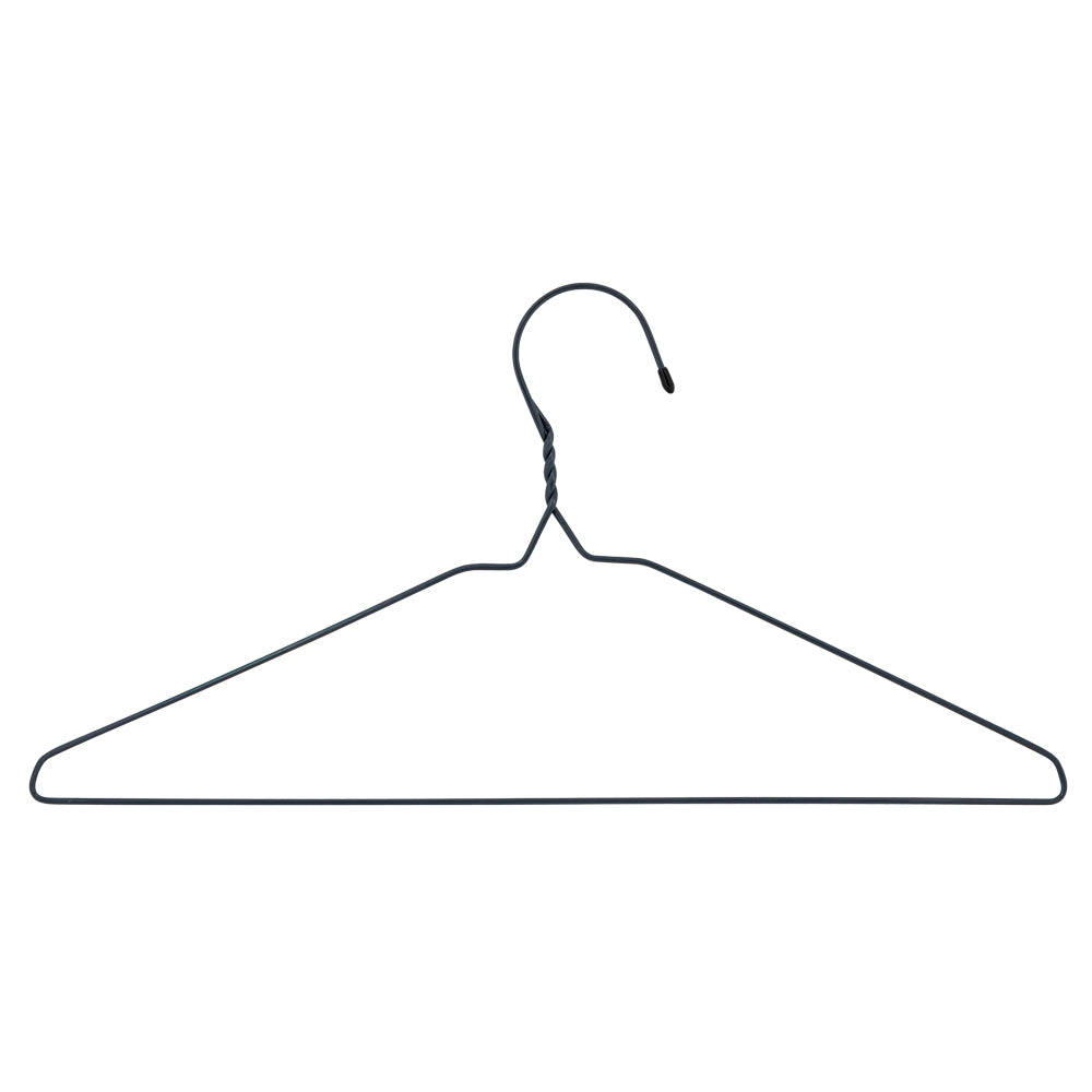 12 Wire Hangers 331044-BLACK