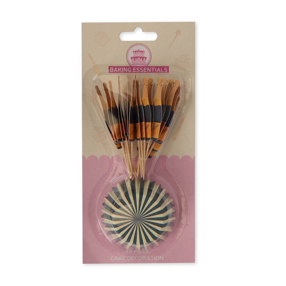 Cupcake Case & Topper 48 Pack 331440