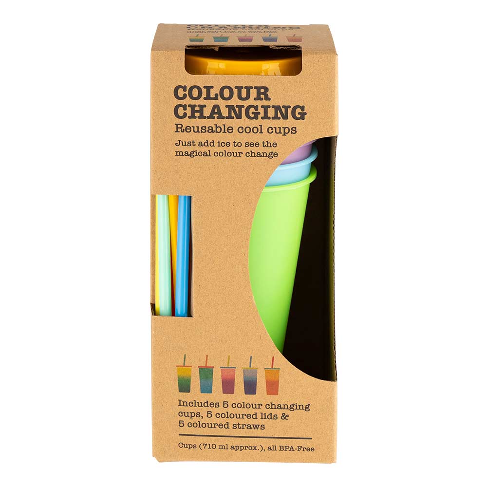 Colour Changing Cups 5 Pack