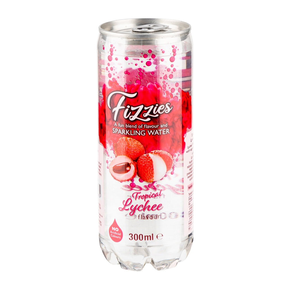 Fizzies Lychee Flavoured Sparkling Water 300Ml | Poundstretcher 333084
