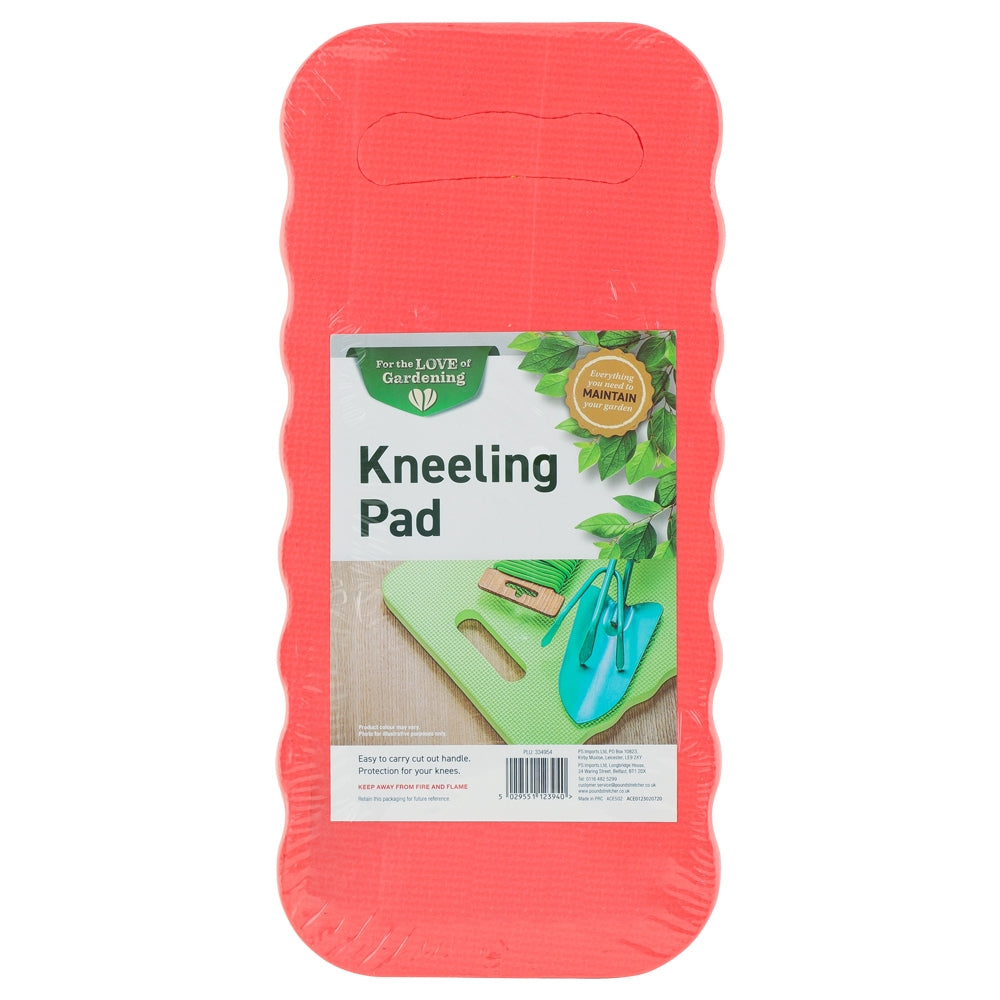Garden Kneeling Pad Red | Poundstretcher 334954 - RED