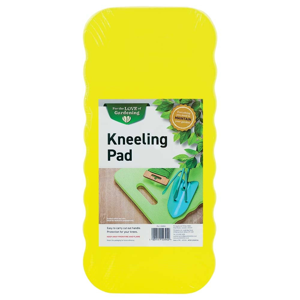 Yellow Garden Kneeling Pads | Poundstretcher 334954 - YELLOW