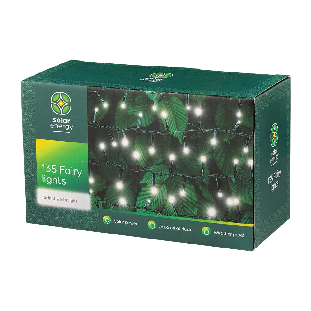 135 Solar Fairy Lights
