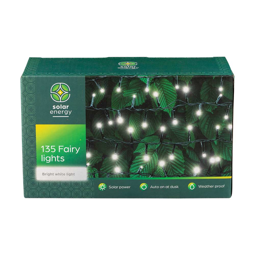 135 Solar Fairy Lights