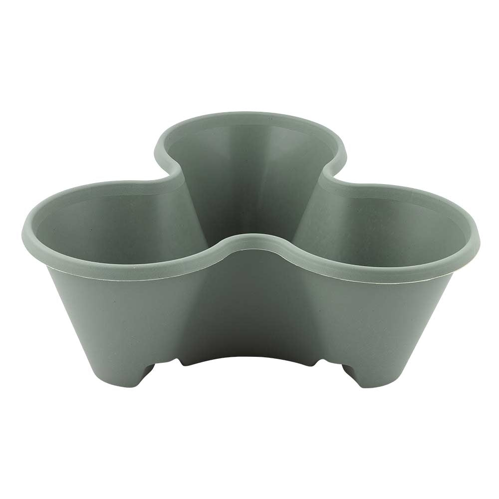 Grey Stacking Planter | Poundstretcher 336075