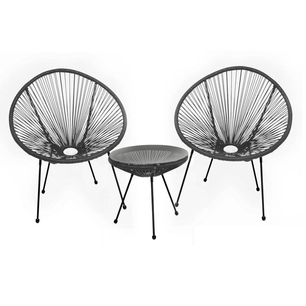 Dakota 3 Piece Bistro Set