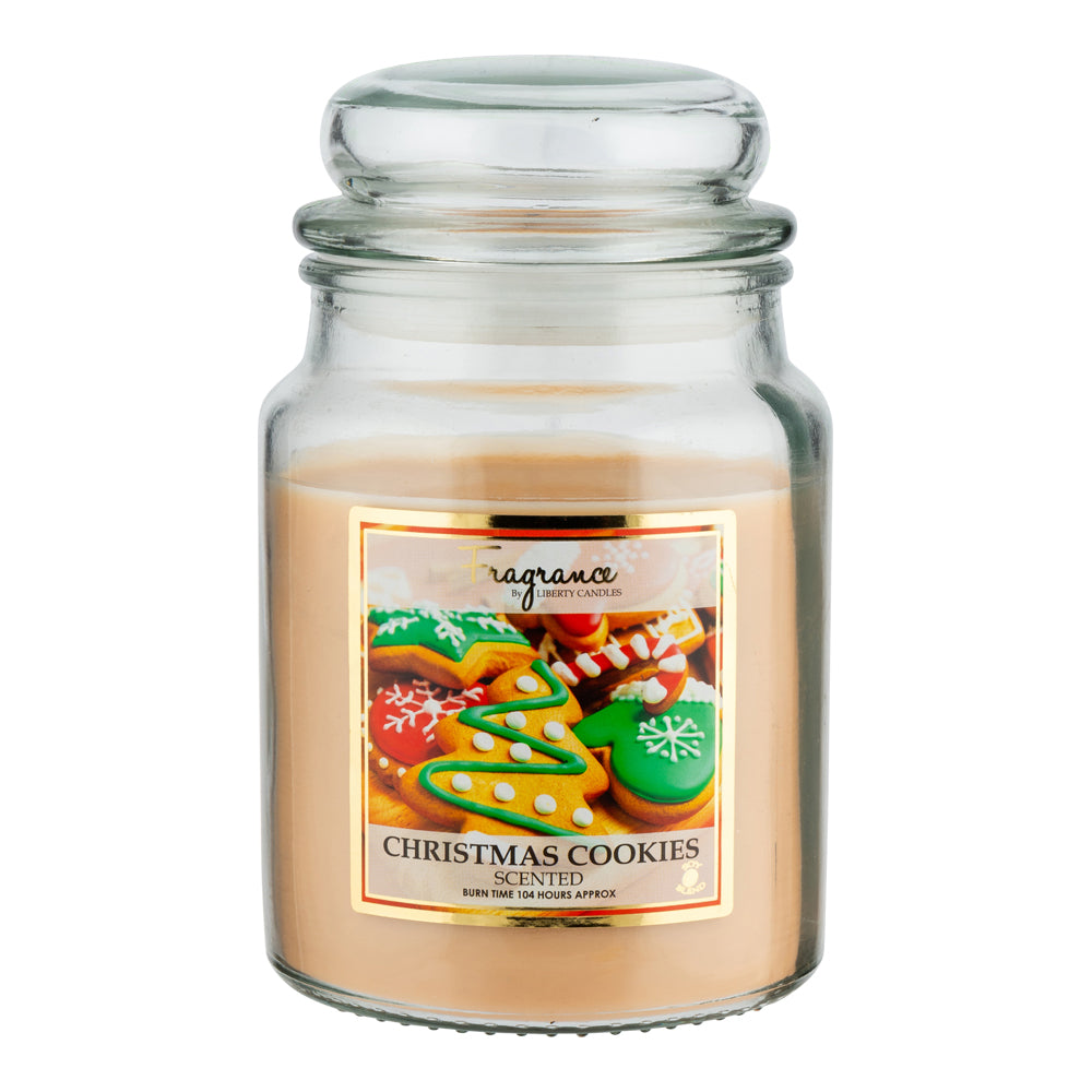 18 oz Jar Candle Christmas Cookies Scented