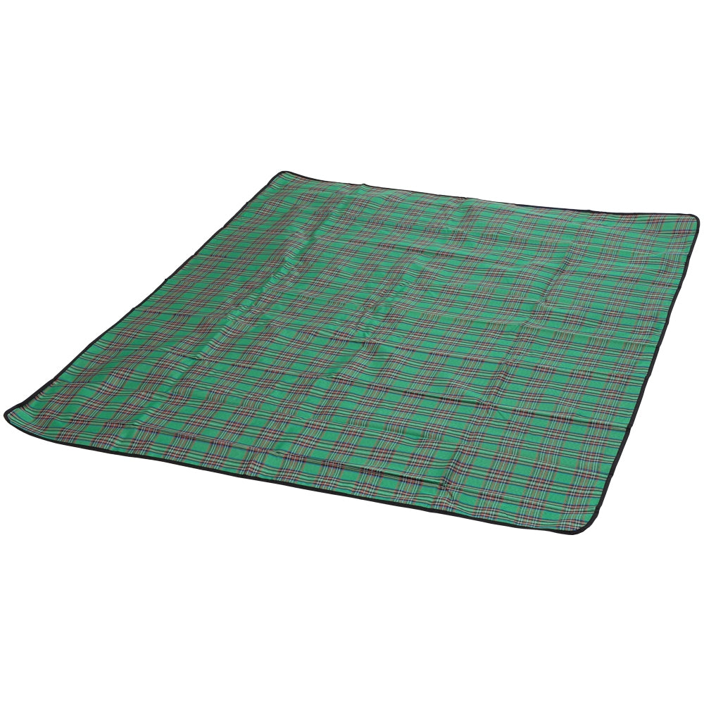 Green Checked Picnic Mat 338335-GREEN