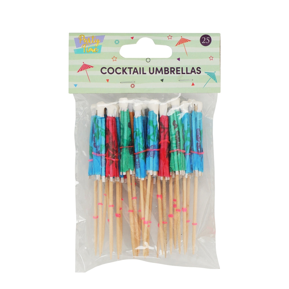 Cocktail Umbrellas - 25 Pack 338376