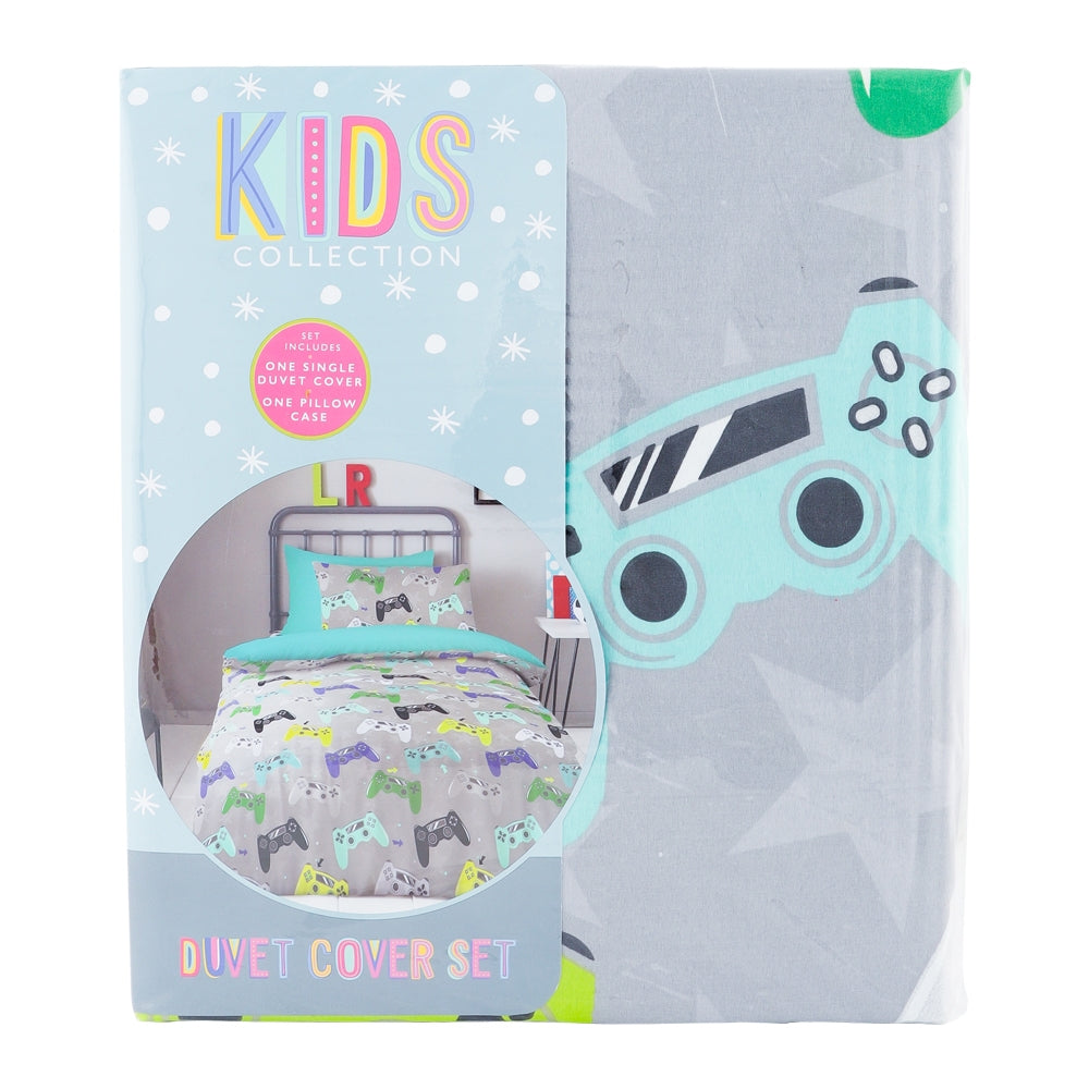 Single Kids Duvet Set - Gaming 338999