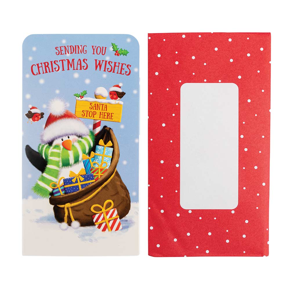 Christmas Cards Money Wallet With Envelopes