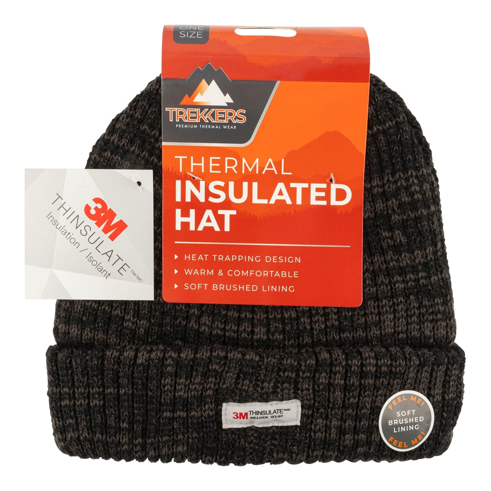 Men'S Thermal Hat - Black 339344-black