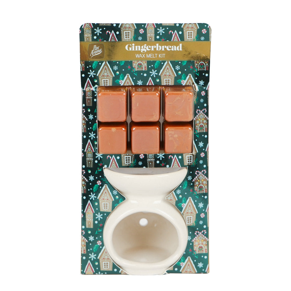 Pan Aroma Gingerbread Wax Melt Kit 339902- Gingerbread