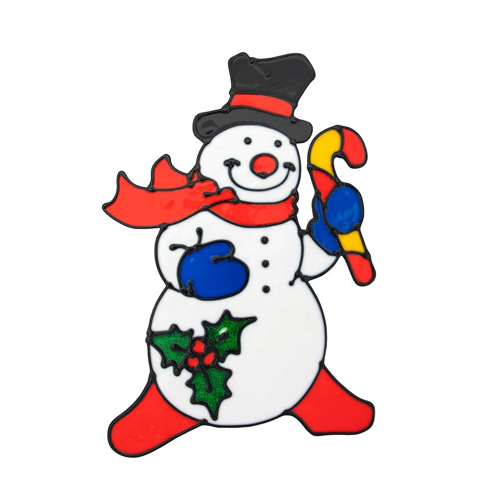 Giant Gel Christmas Window Stickers