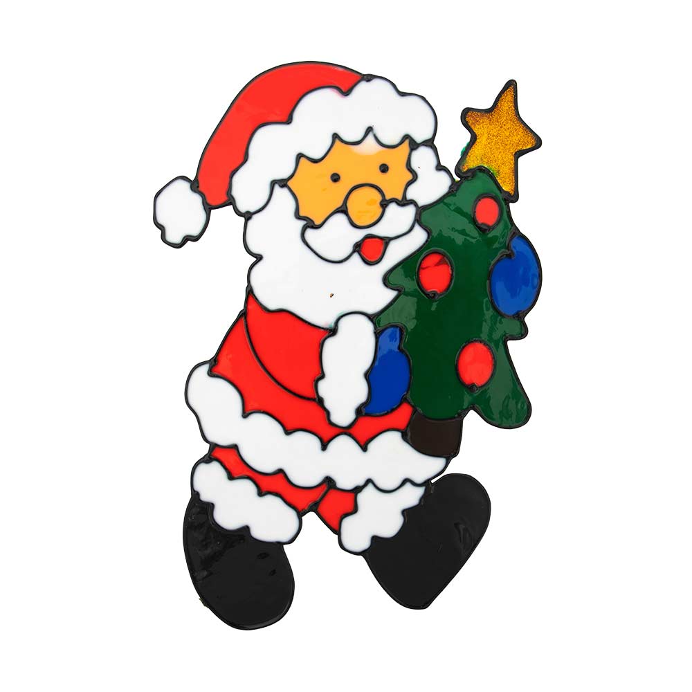 Giant Gel Christmas Window Stickers