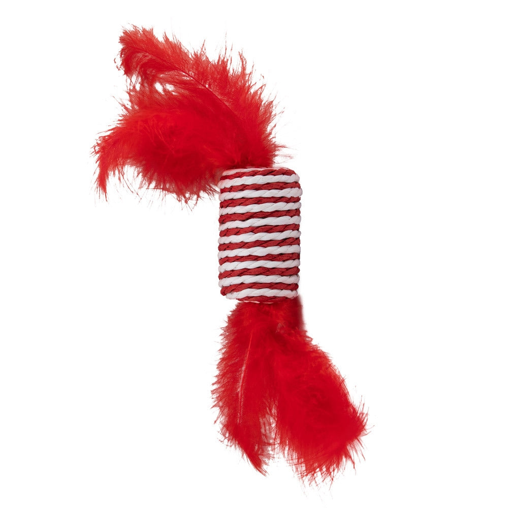 Fluffy Feather Shaker Cat Toy 340230
