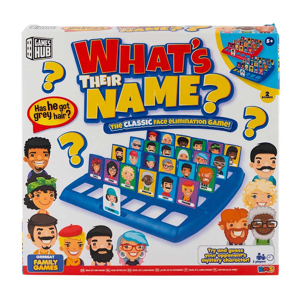 What's Their Name? Board Game