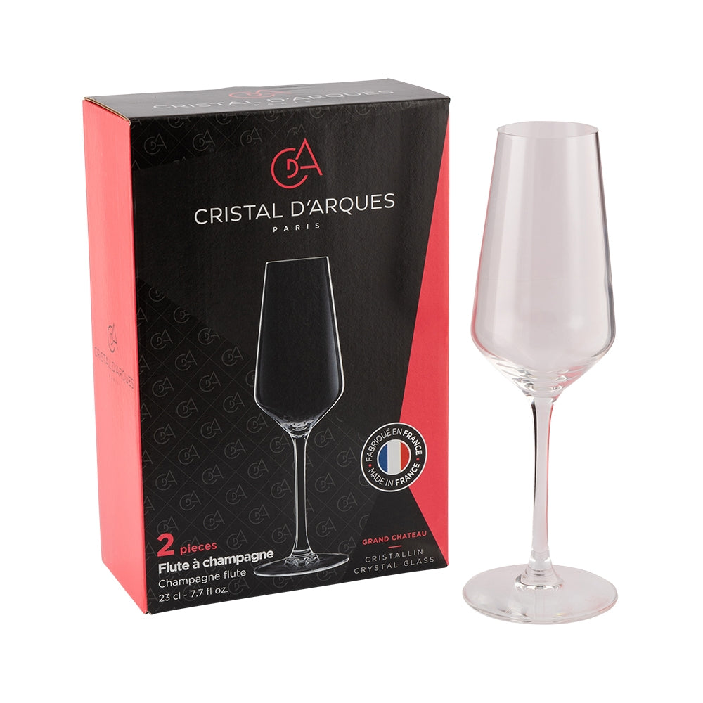 Cristal D'Arques Champagne Flutes- 2 Pack 341669