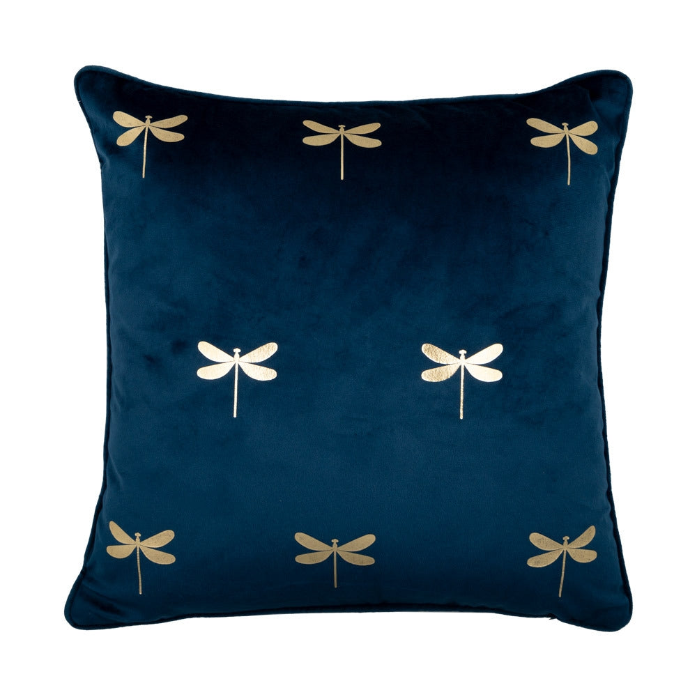 Valtene Velvet Dragonfly Cushion - 45Cm 341799
