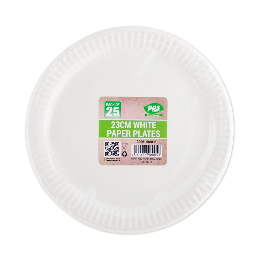 Paper Plates 23Cm - 25 Pack 341868