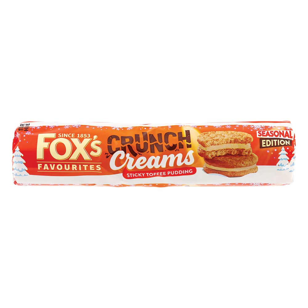 Fox's Favourites Crunch Creams Sticky Toffee Pudding 200g