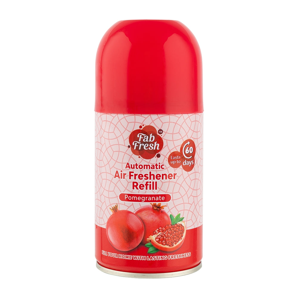Fab Fresh Automatic Air Freshener Refill Pomegranate 250Ml 342329