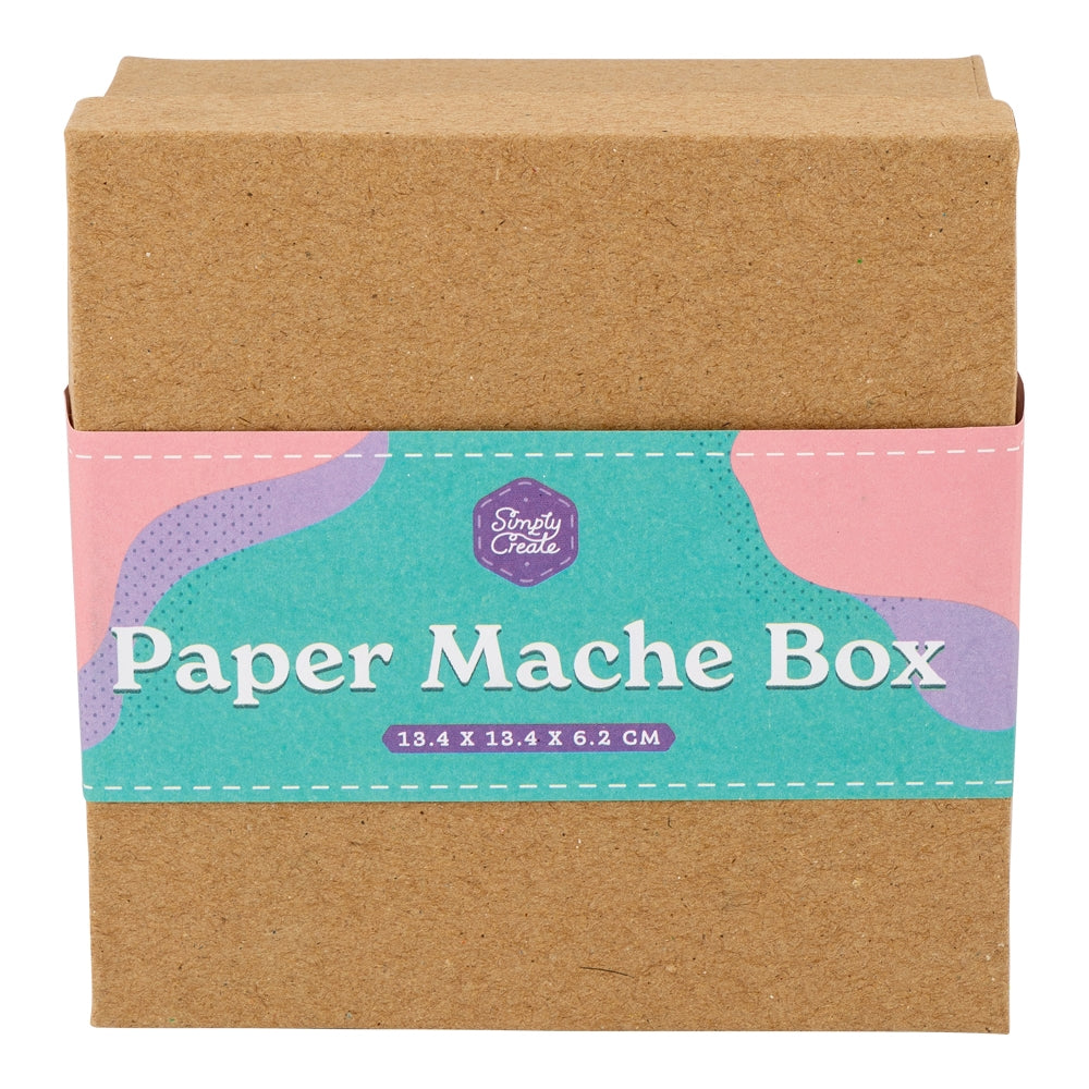 Paper Mache Box - Square 342529