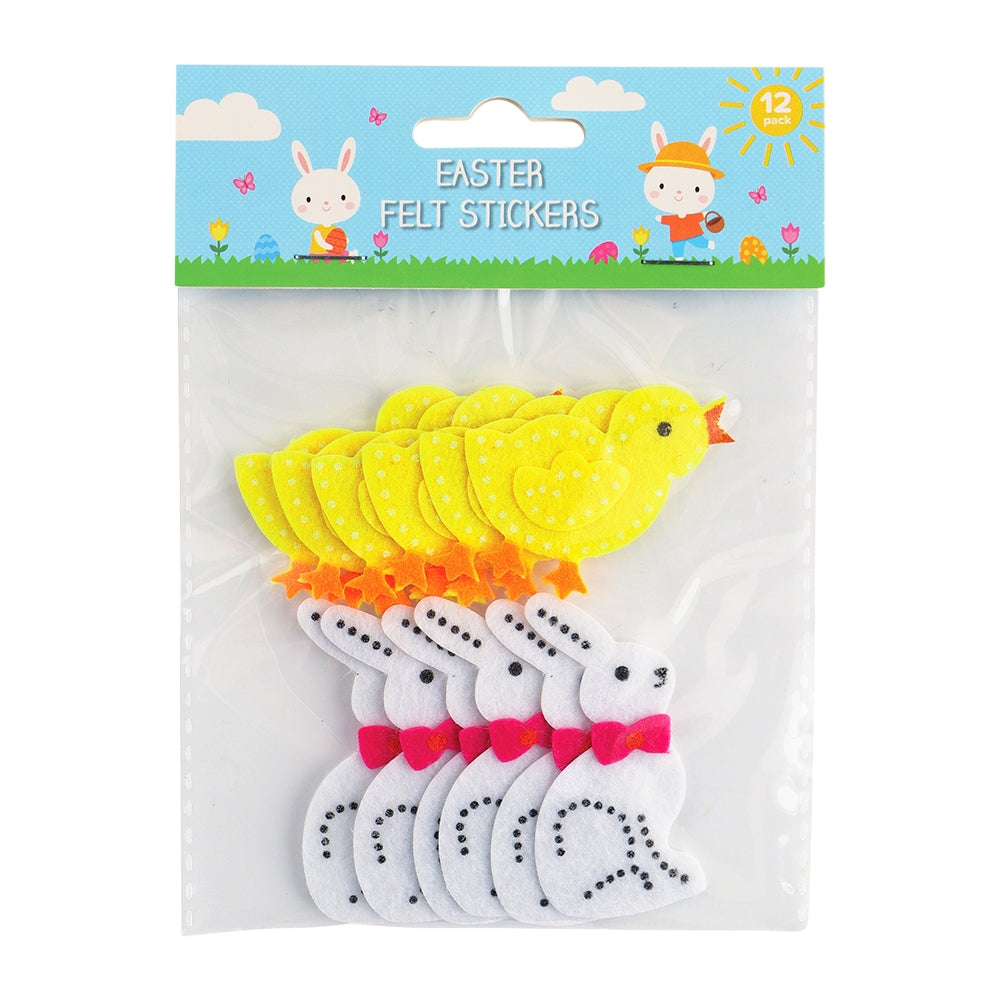 Easter Felt Stickers -12 Pk 342615