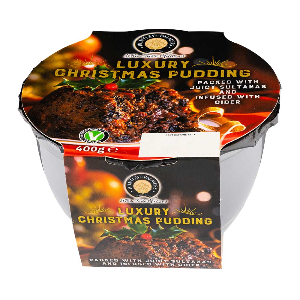 Huntley and Palmers Luxury Christmas Pudding 400g