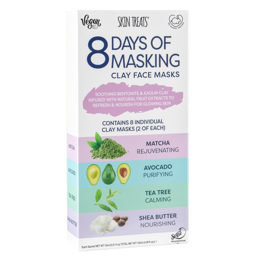Skin Treats - 8 Clay Face Masks 343267