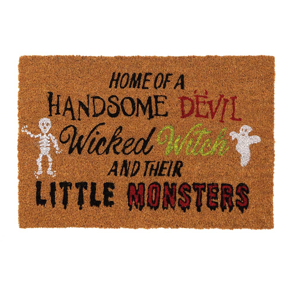 Halloween Coir Welcome Mat