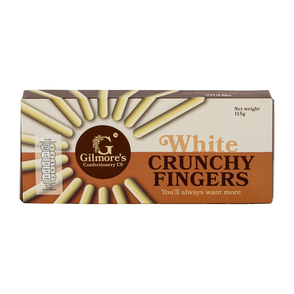 Gilmore'S White Crunchy Fingers 115G 343972