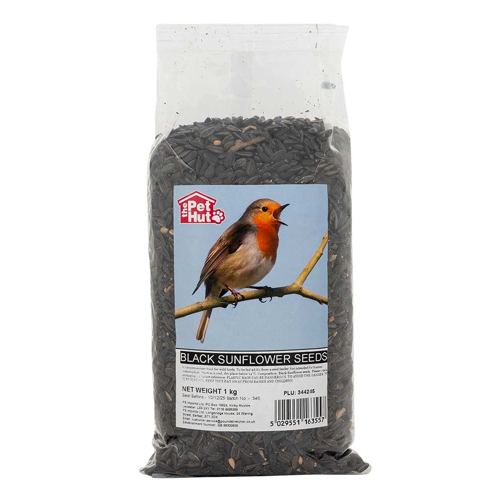 Black Sunflower Seed 1Kg | Poundstretcher 344245