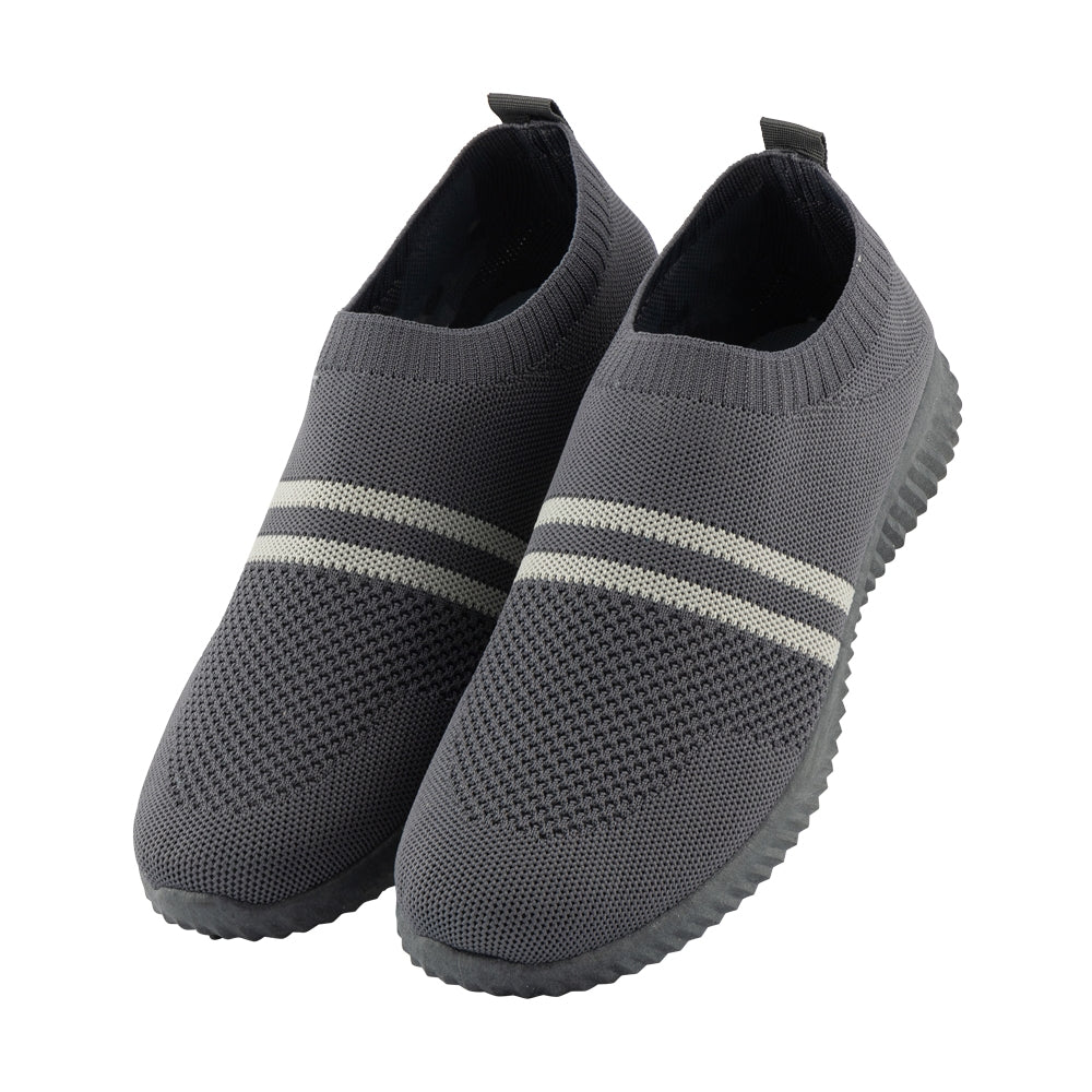 Tracers Mens Slip-Ons - Grey 344803-GREY