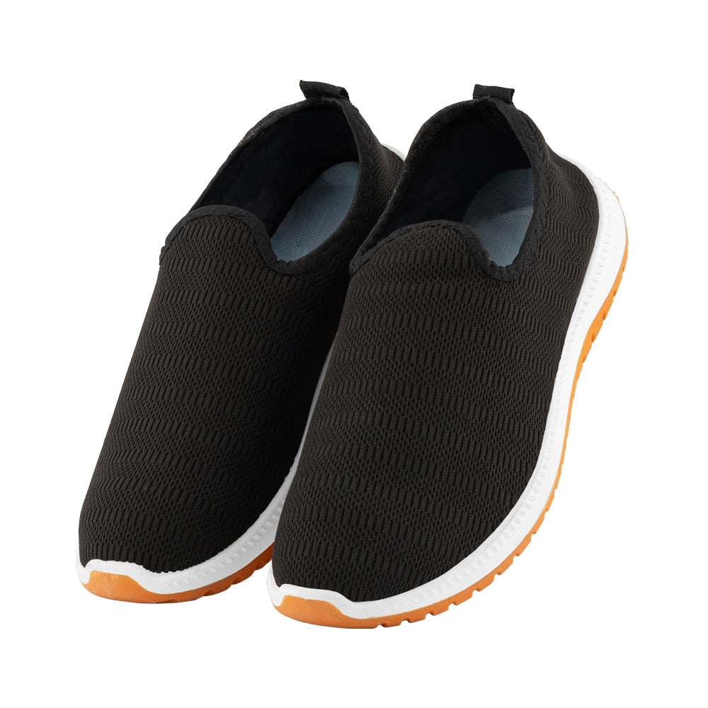 Tracers Mens Basic Slip-Ons - Black 344806-BLACK