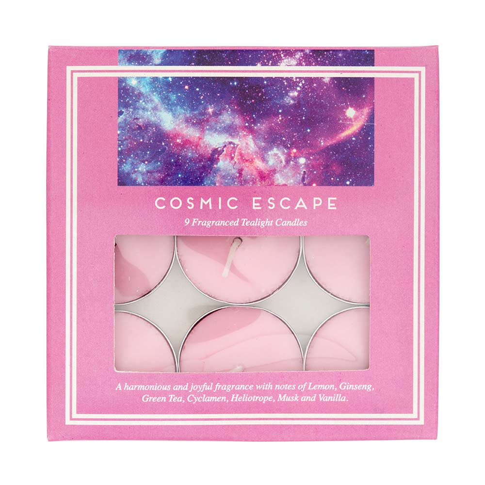 9 Pack Cosmic Escape Scented Tealights
