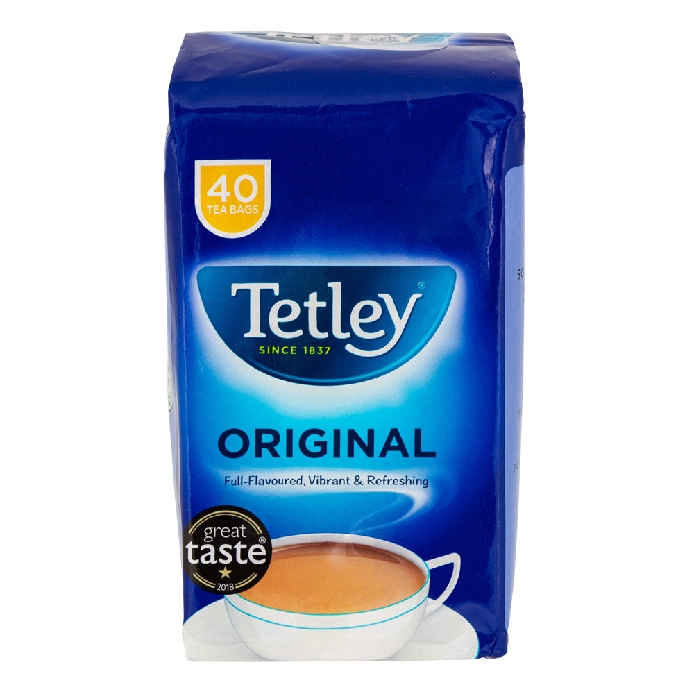Tetley Tea Bags 40 Pack 125g