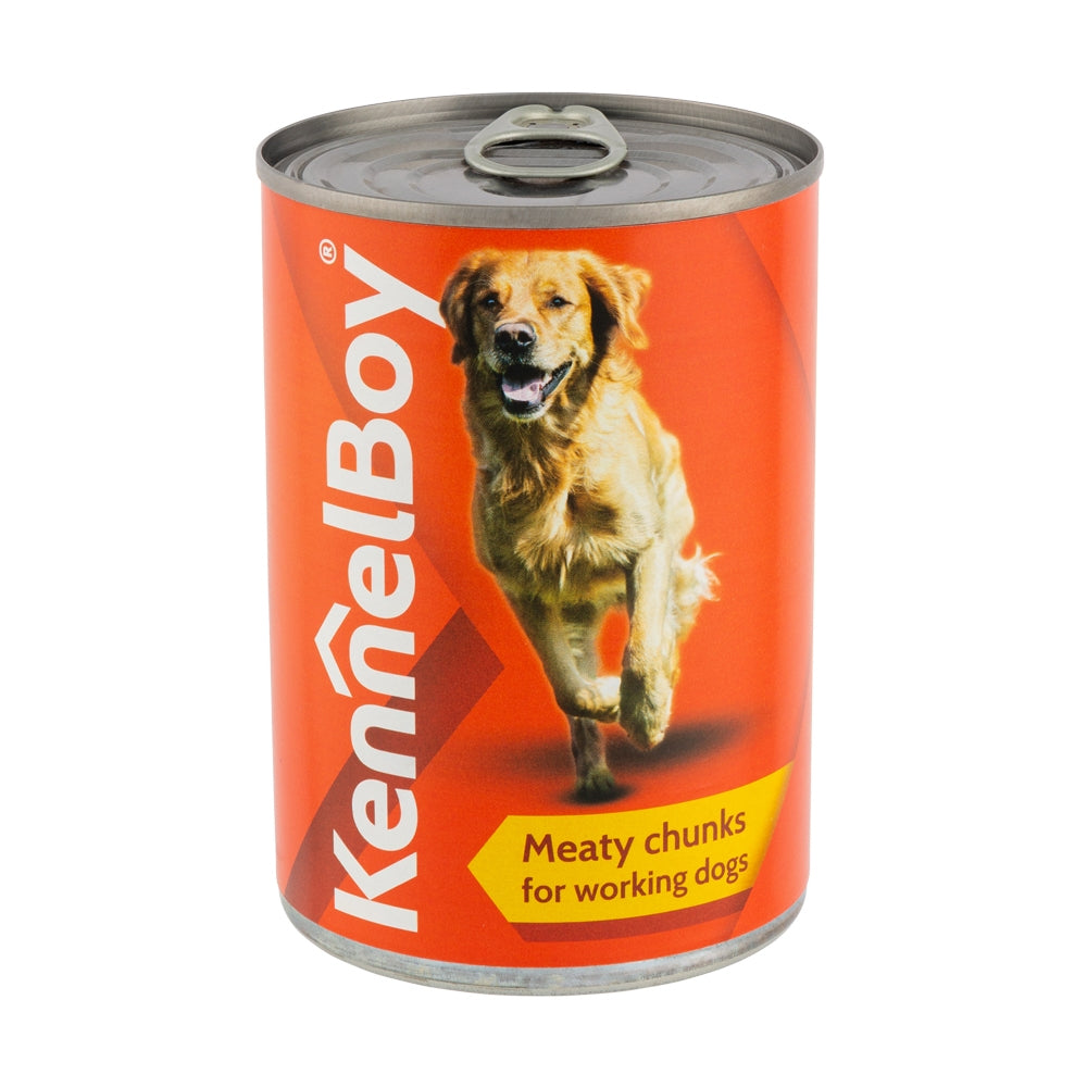 Kennelboy Meaty Chunks Single Tin 400G 346264