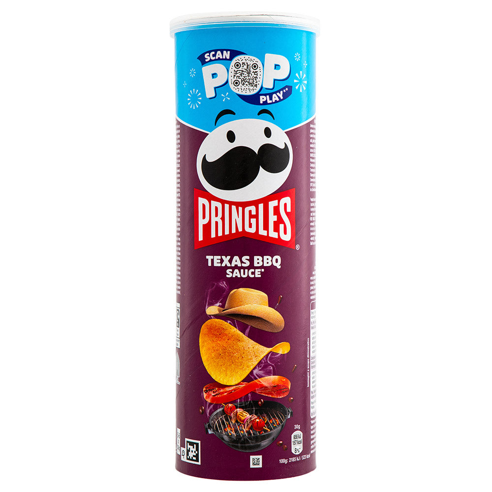Pringles Crisps Texas BBQ Sauce 165g