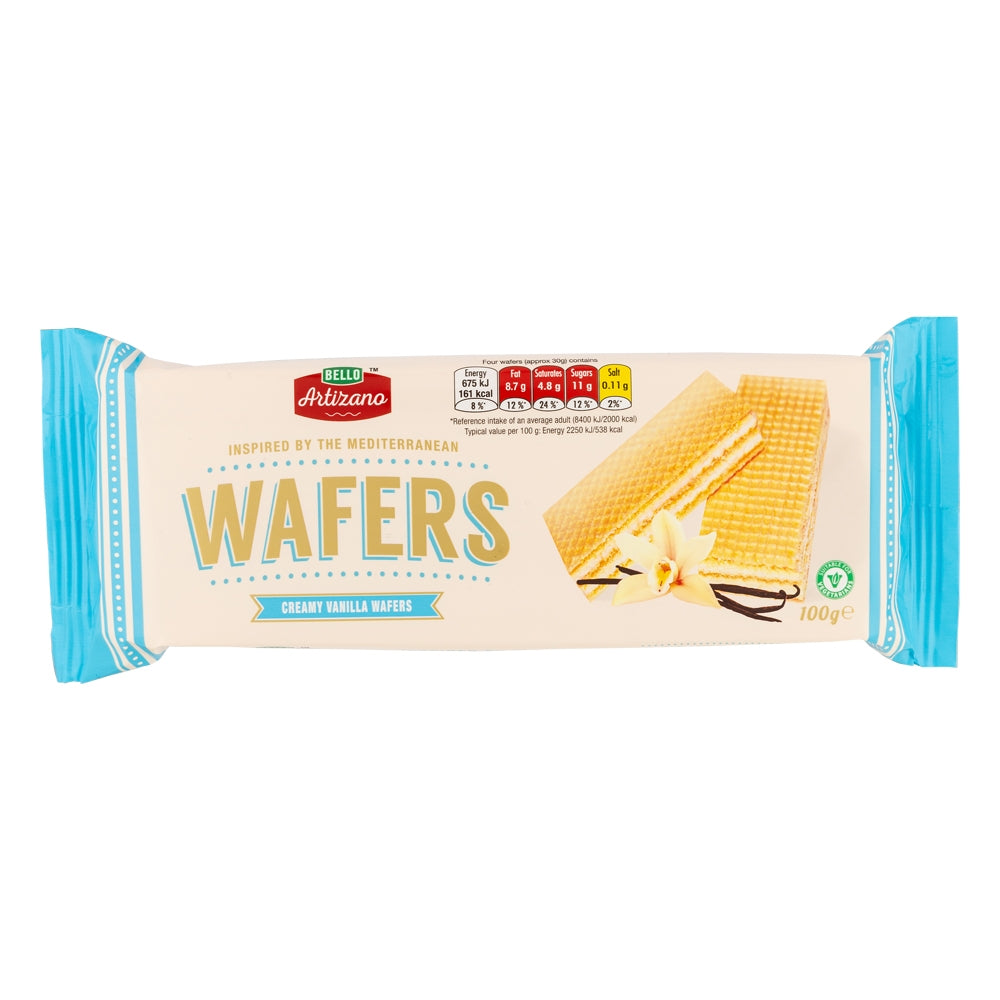 Bello Artizano Creamy Vanilla Wafers - 100G 346896