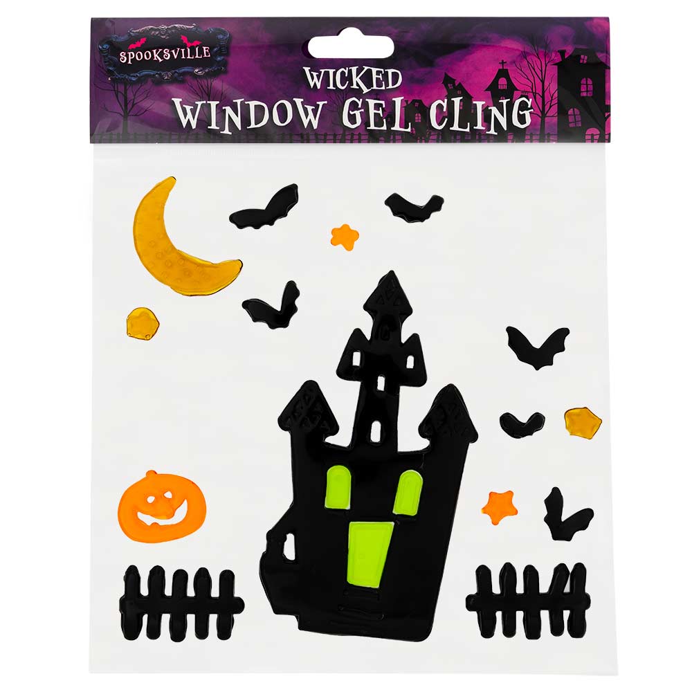 Halloween Window Gel Stickers