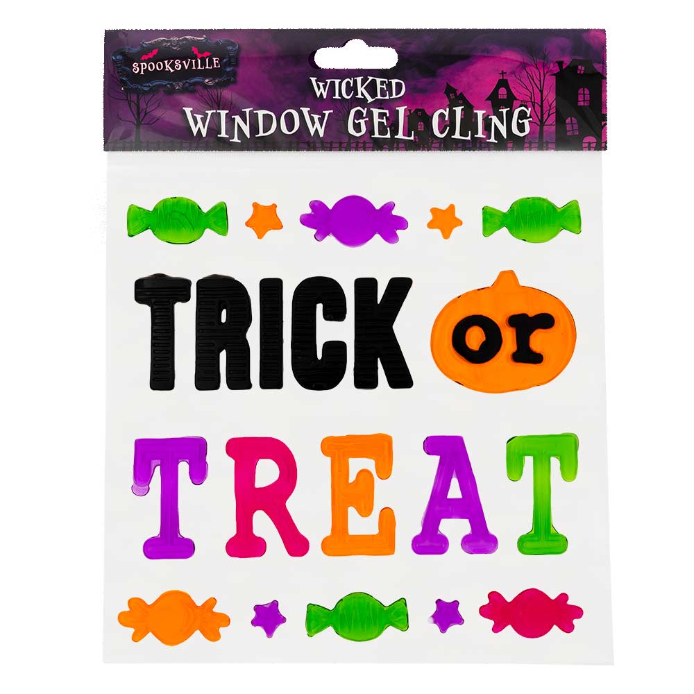 Halloween Window Gel Stickers