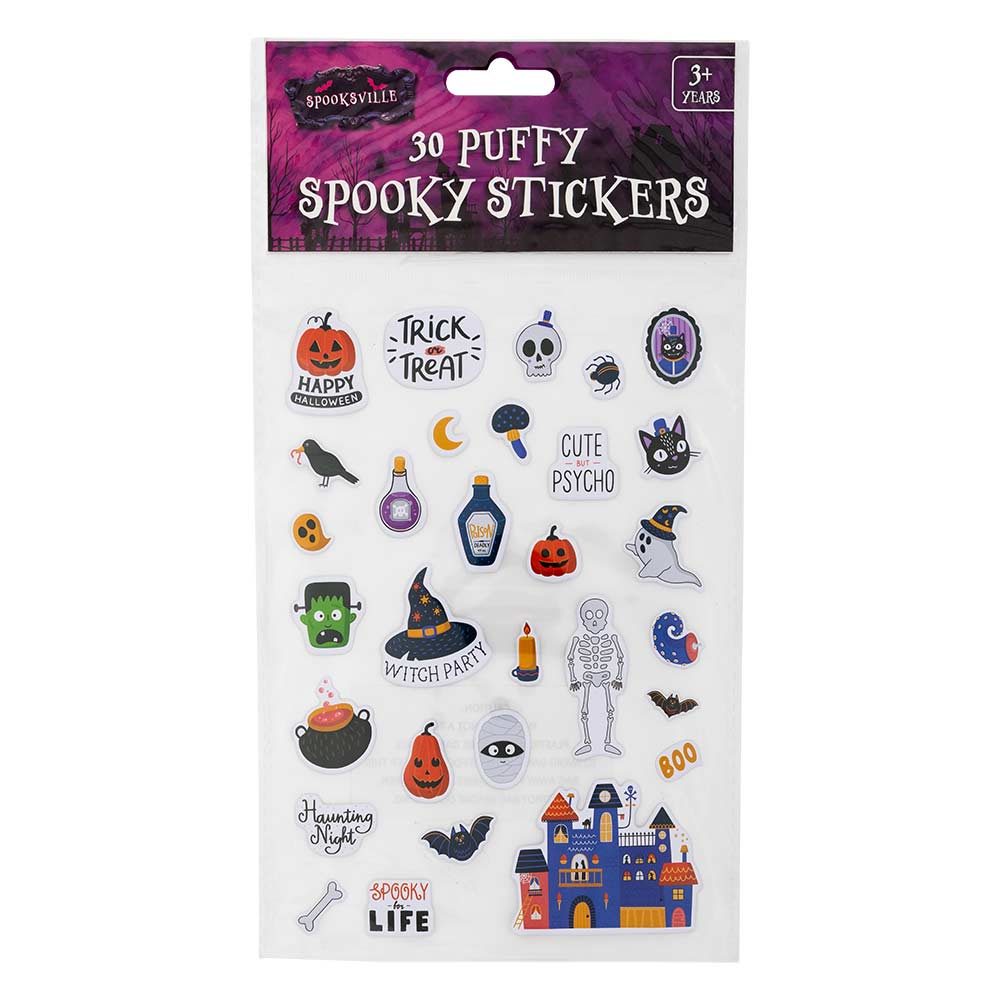 Puffy Stickers 30 Pack