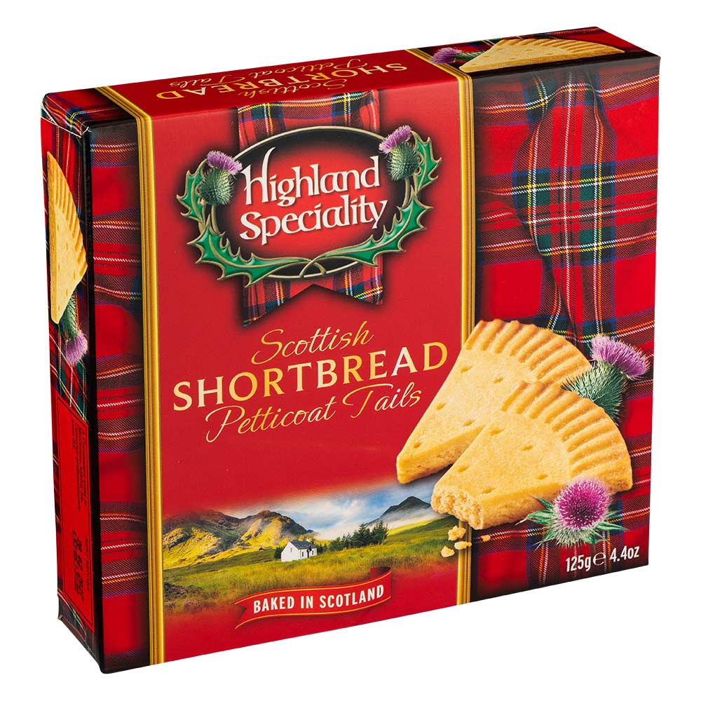 Highland Speciality Scottish Shortbread Petticoat Tails 125g