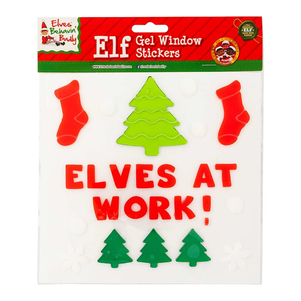 Elf Window Stickers | Poundstretcher 505298