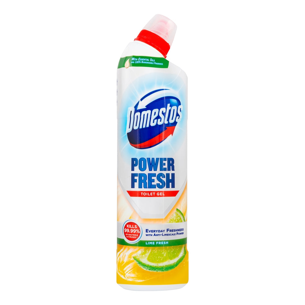 Domestos Power Fresh Toilet Gel - Lime Fresh 750Ml 505687