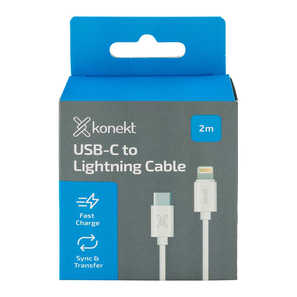 Konekt USB-C to Lightning Cable 2 Metre