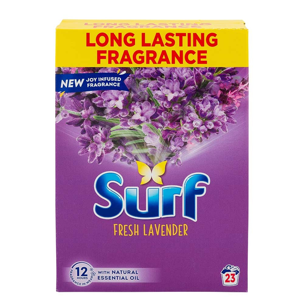 Surf Fresh Lavender Laundry Detergent Powder 23 Washes | Poundstretcher 509305
